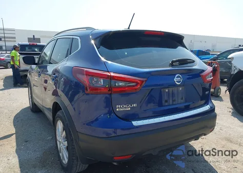 2020 Nissan Rogue Sport Sv Fwd Xtronic Cvt из США, поврежденный, VIN JN1BJ1CV0LW267615